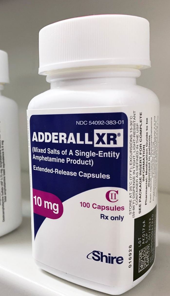 Adderall 10 mg - amphetamine