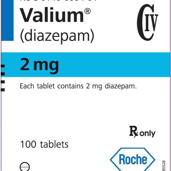Valium 2mg (Diazepam)